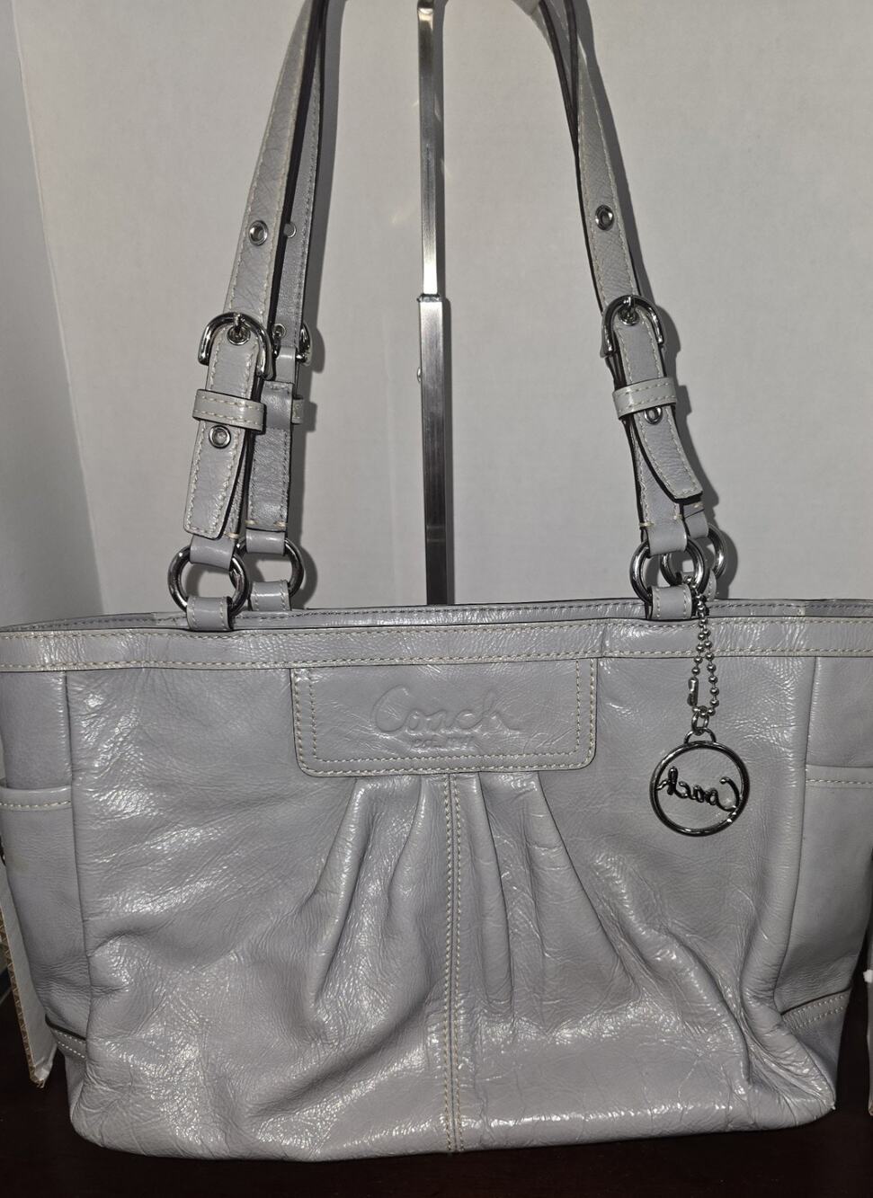 Coach Madison Gathered Leather Sophia Satchel, style 19600